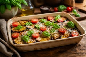 Aubergines grillées au four à l&rsquo;italienne : recette facile