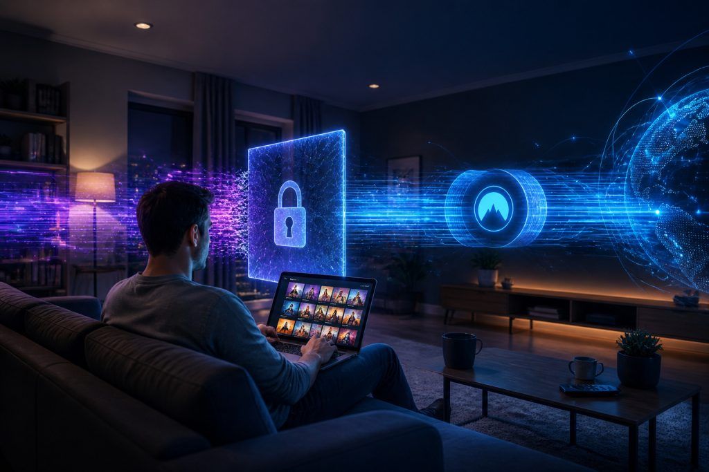 Acces securise au contenu numerique
