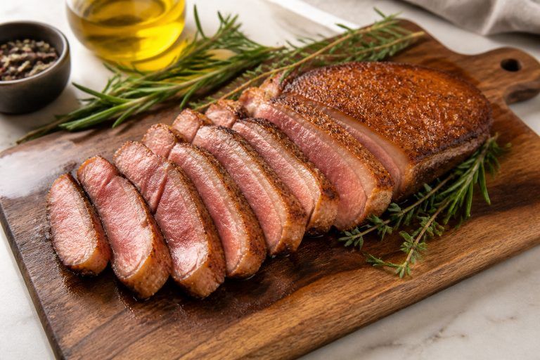 Magret de canard au four : le temps de cuisson idéal