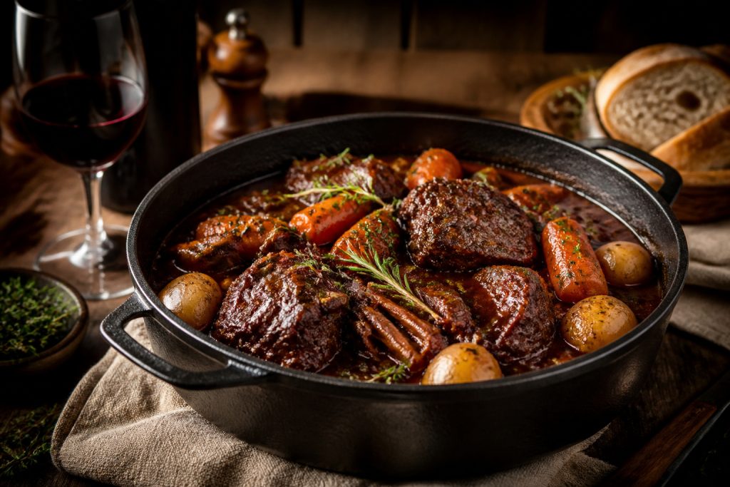 Daube de sanglier un delice rustique