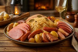 La recette choucroute : plat alsacien réconfortant