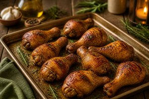 La recette parfaite du pilon de poulet au four