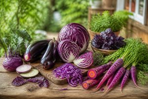 Légumes violets : bienfaits pour ton assiette et ton jardin