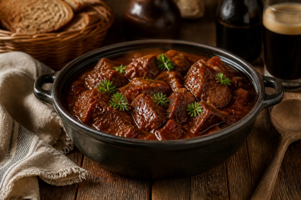 Carbonnade flamande plat reconfortant