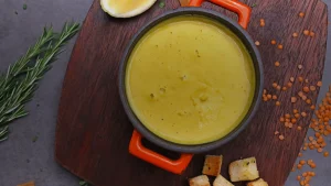 Soupe de lentilles : vertes ou corail, cuisson et mixage