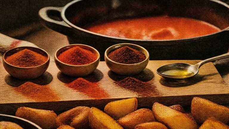 Paprika en cuisine : doux, fort ou fumé, le bon dosage selon le plat
