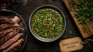 Sauce chimichurri : le bon trio persil-vinaigre-huile pour éviter l’amertume